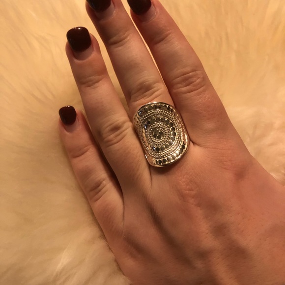 NEW Anna Beck Sterling Silver Saddle Ring (8). - Picture 3 of 5